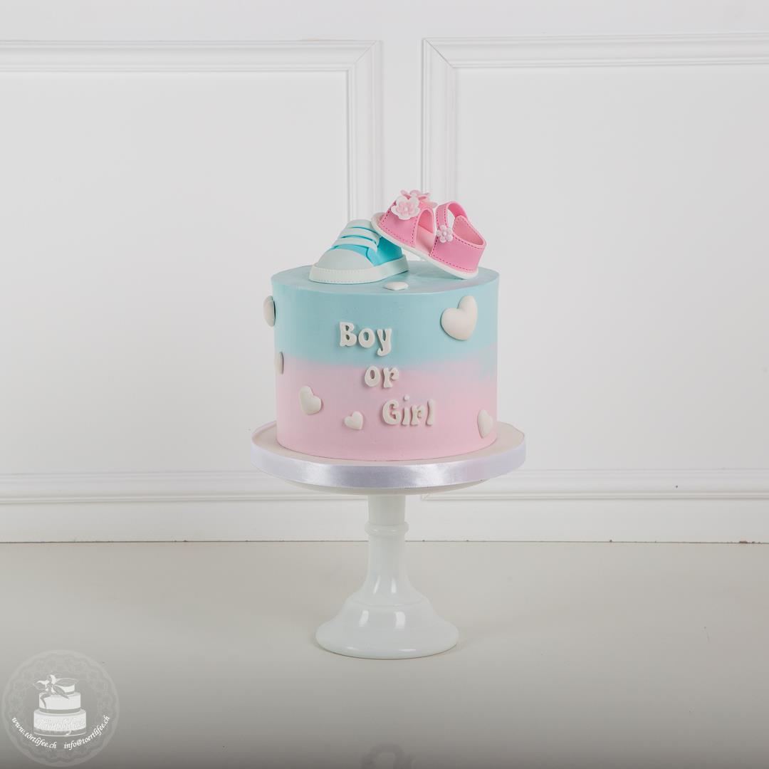Gender Reveal - Basic Torte Gender Reveal - Basic Torte
