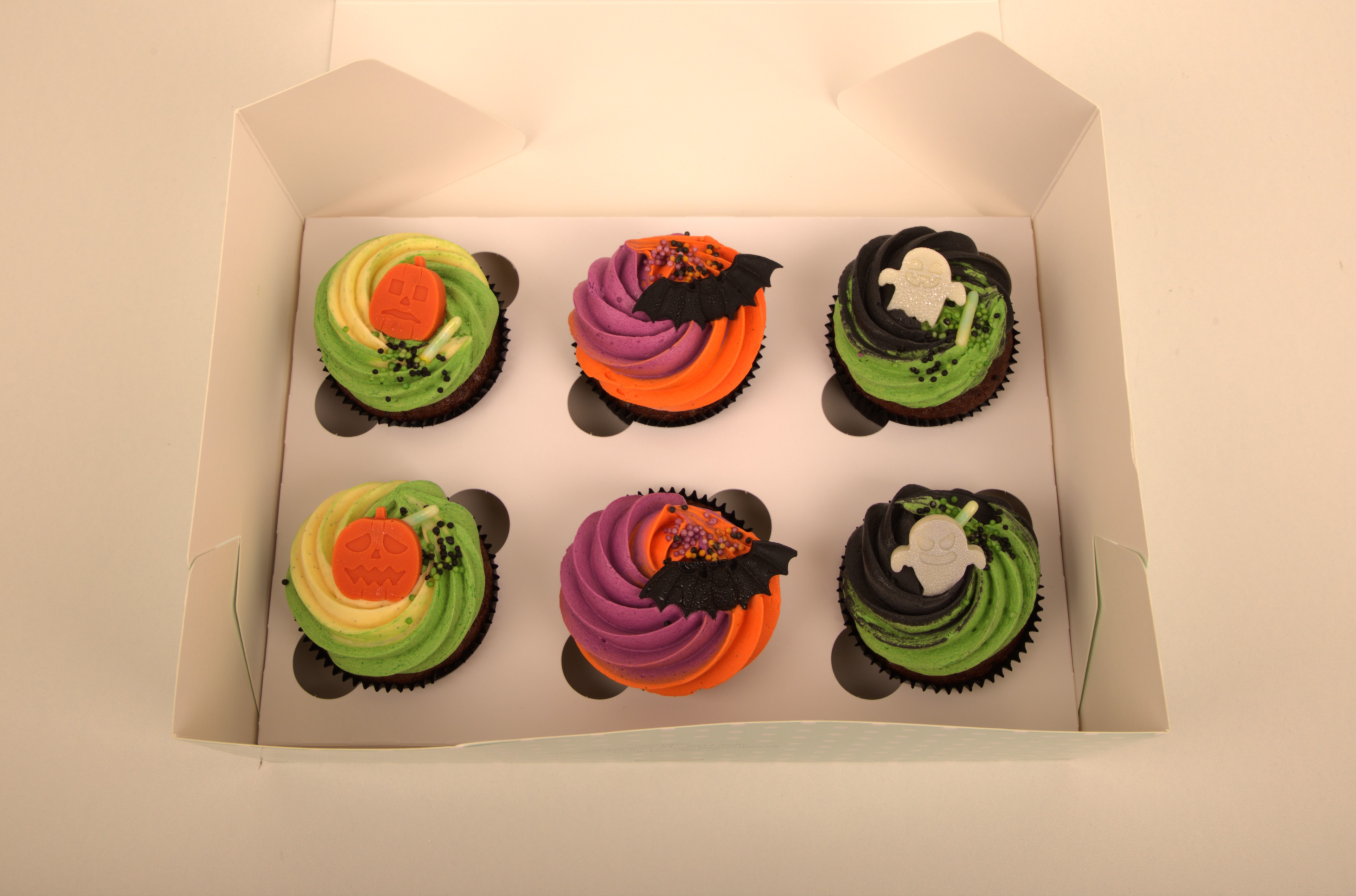 Halloween Cupcakes 6er Box