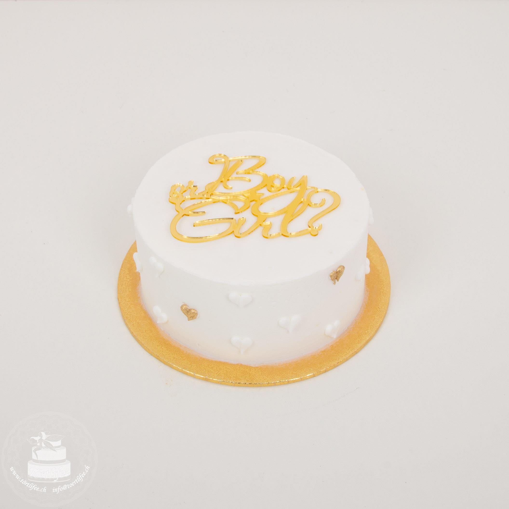 Lunchbox Cake - Gender reveal Girl