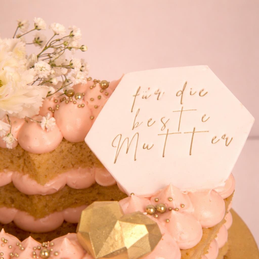 Herzensgruss – unsere Muttertagstorte