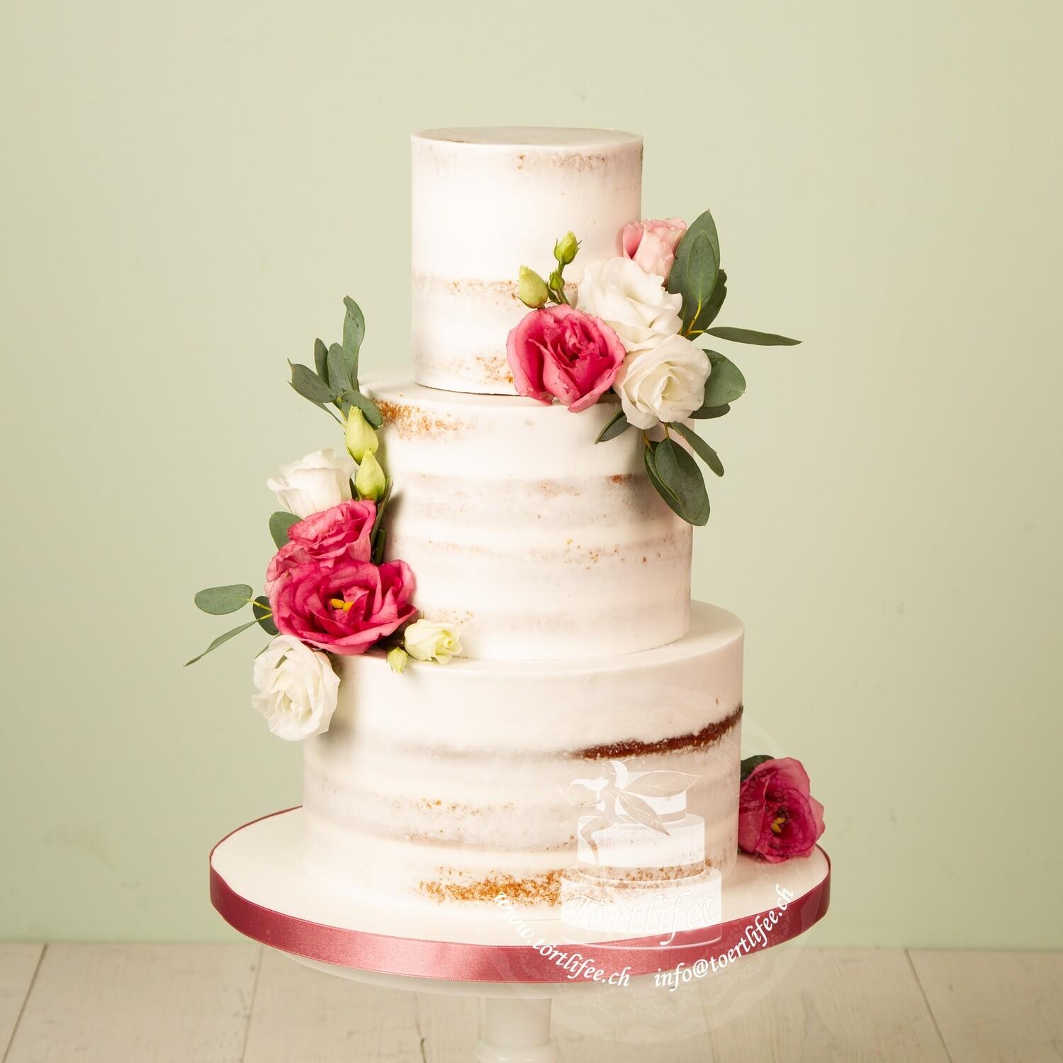 Semi Naked Cake - Basic Semi Naked Cake - Basic