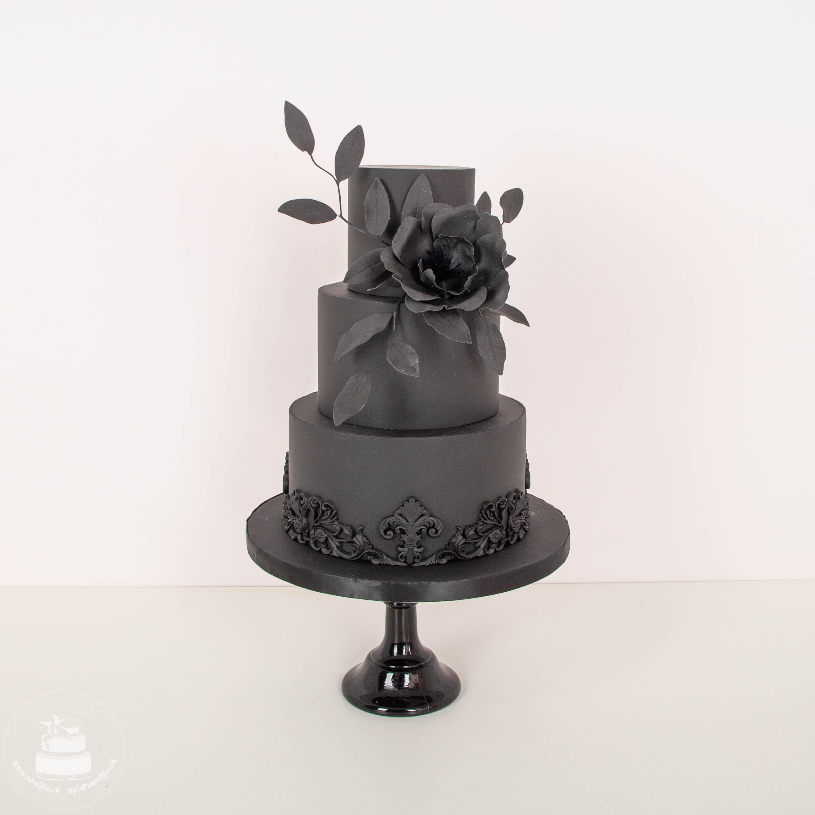 Modeliermasse Torte - Gothic Garden