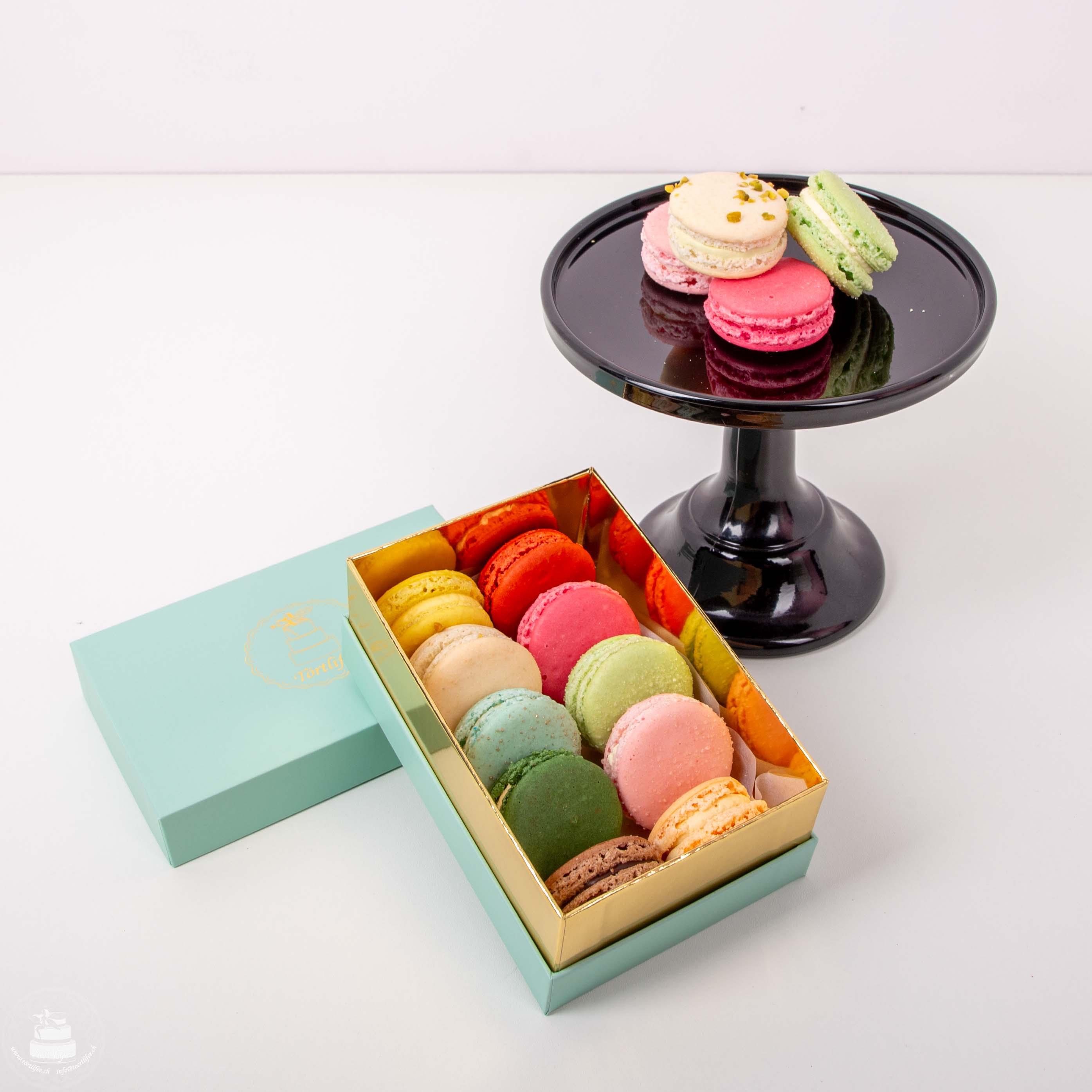 Macaron Geschenkbox, 10 - Stück