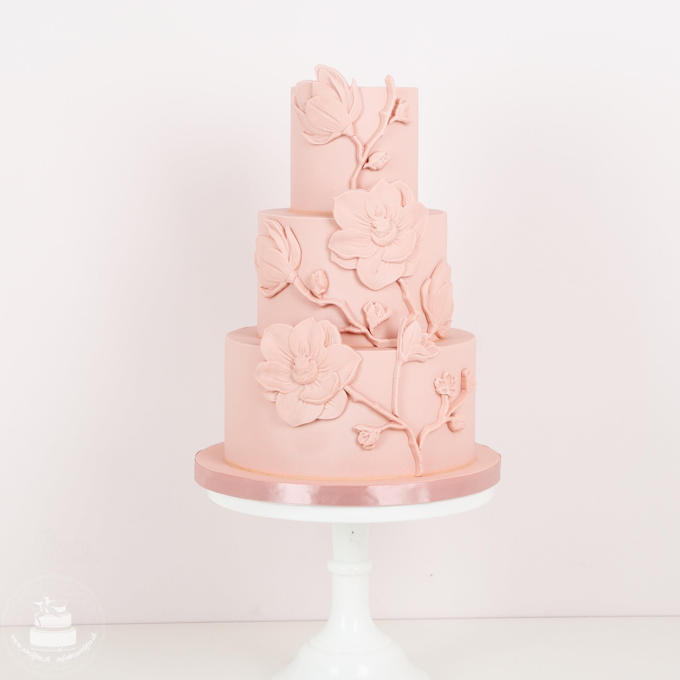 Modeliermassen Torte - Magnolie