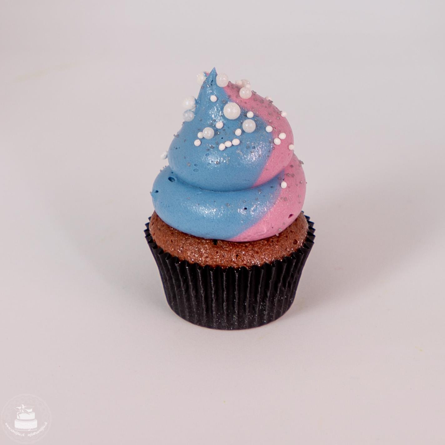 Schoko - Vanille Buttercreme Mini Cupcake