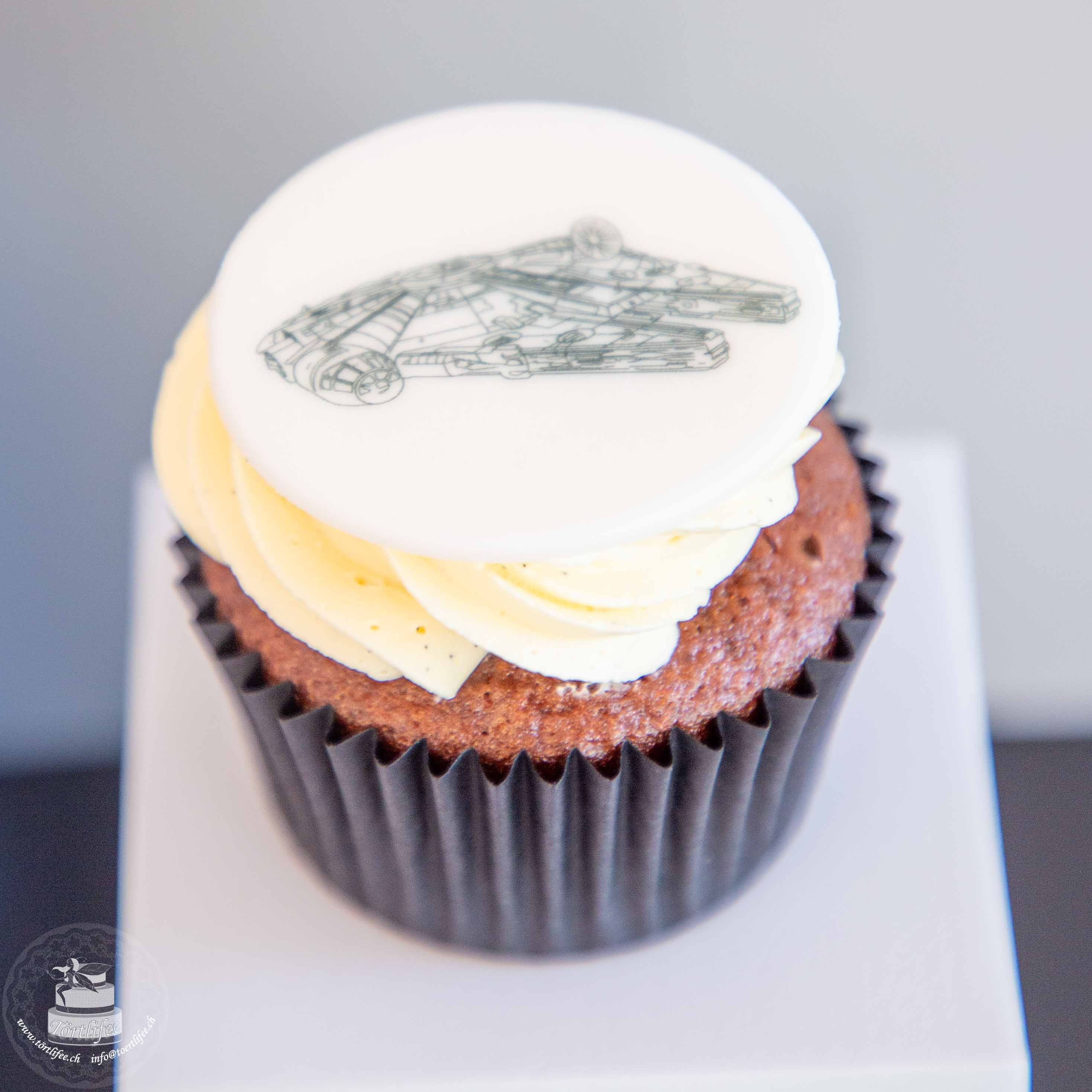 Cupcake Motto - Star Wars "May the force be with you"