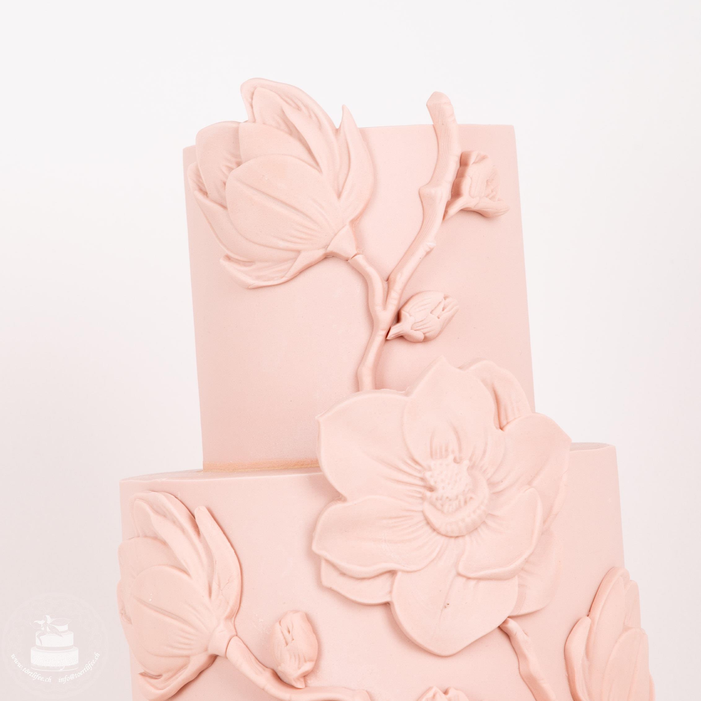 Modeliermassen Torte - Magnolie