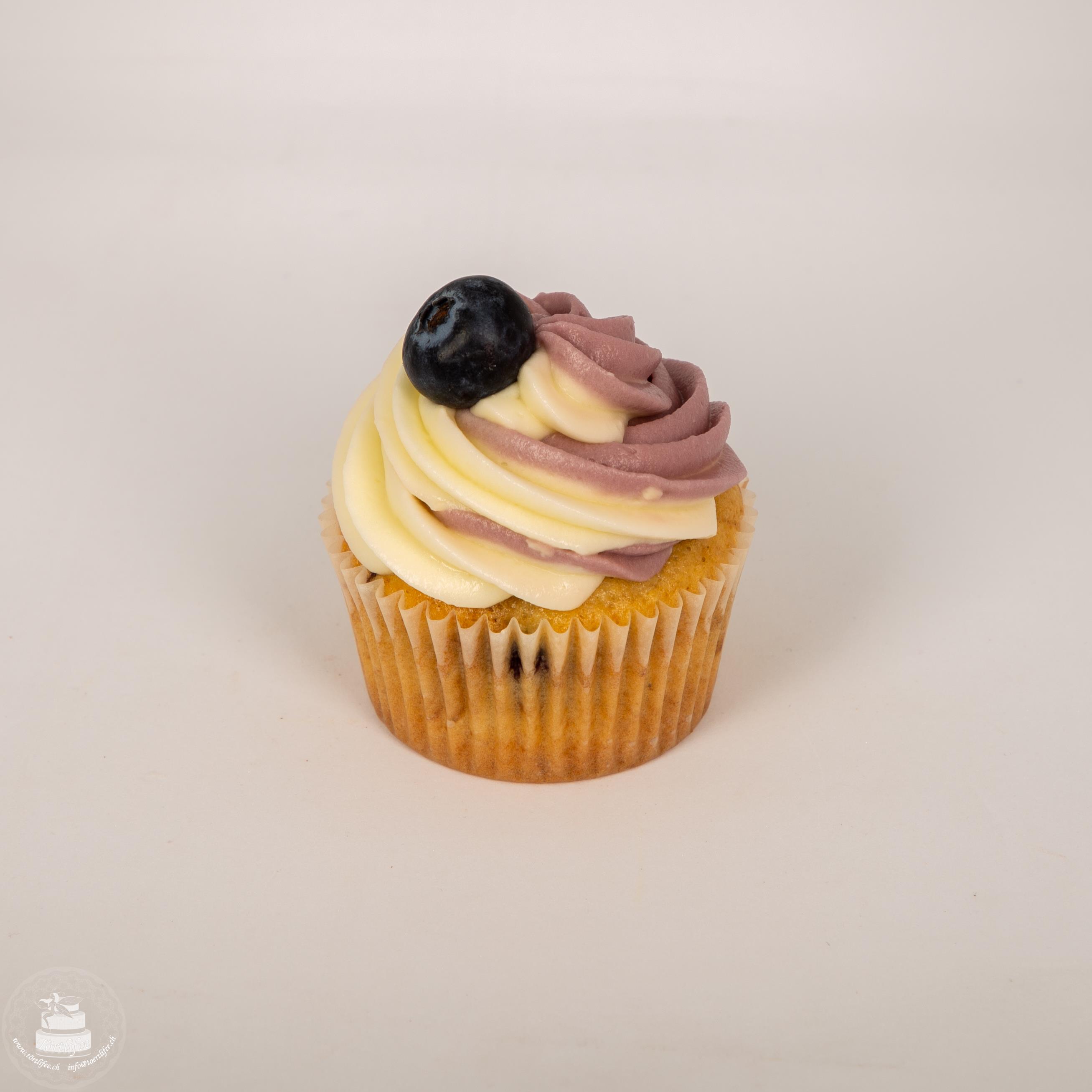 Lemon - Blueberry Cupcake