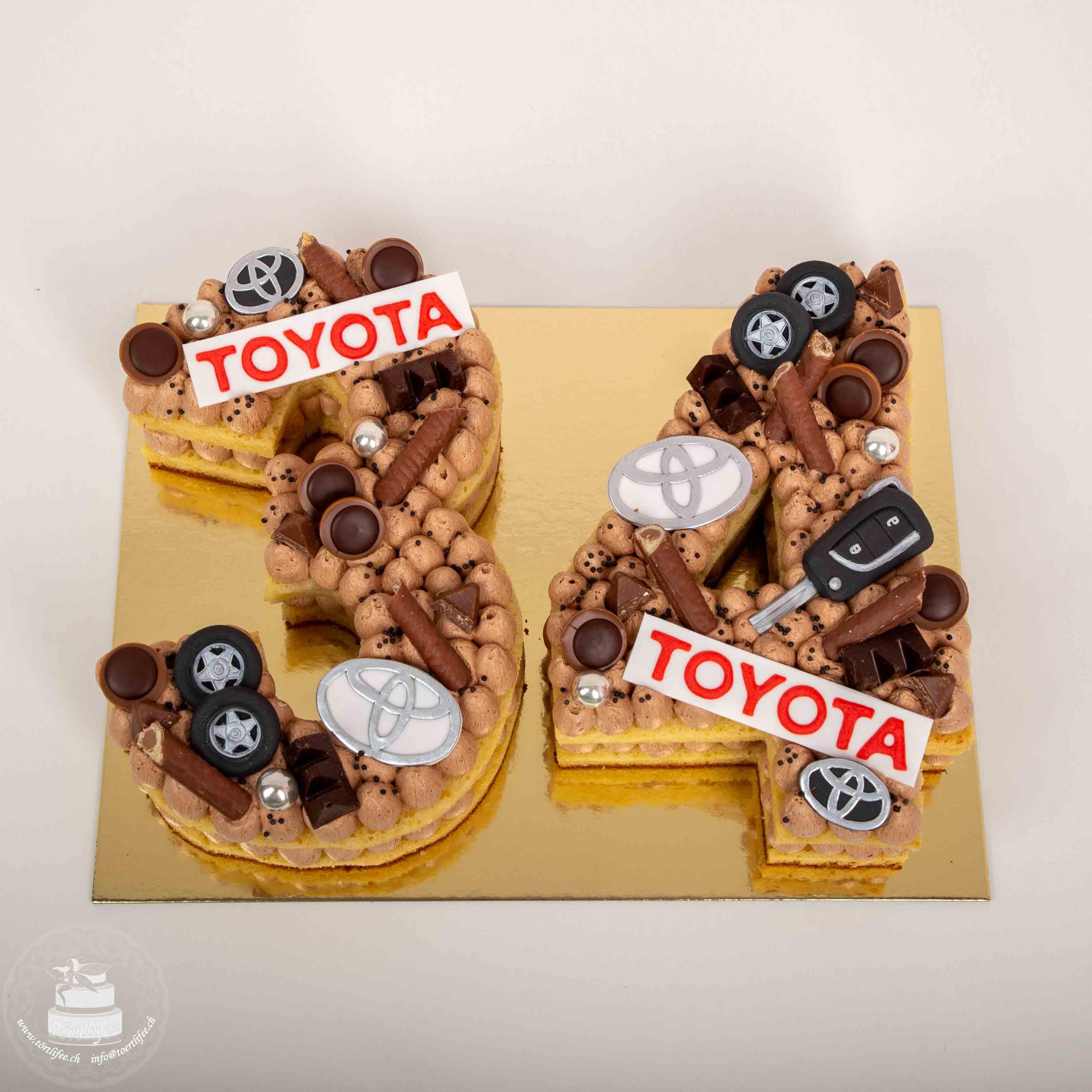 Automarke - Number Cake Automarke - Number Cake