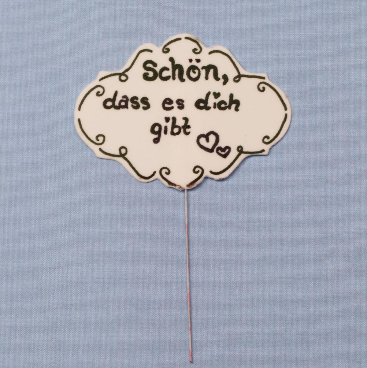 Schild stehend