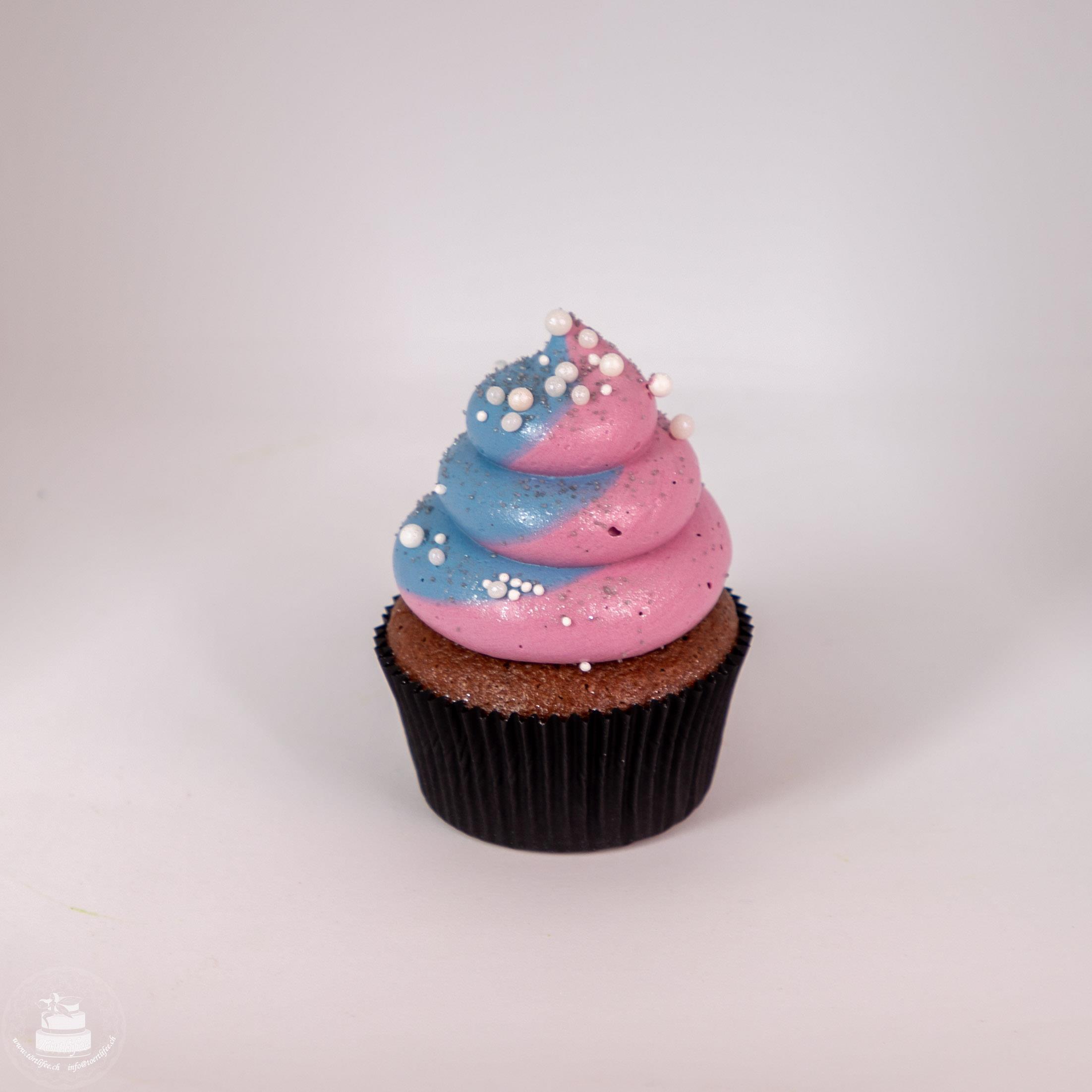 Schoko - Vanille Buttercreme Cupcake