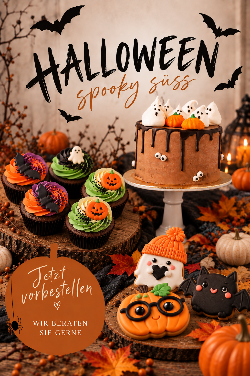 Halloween Cupcakes 6er Box