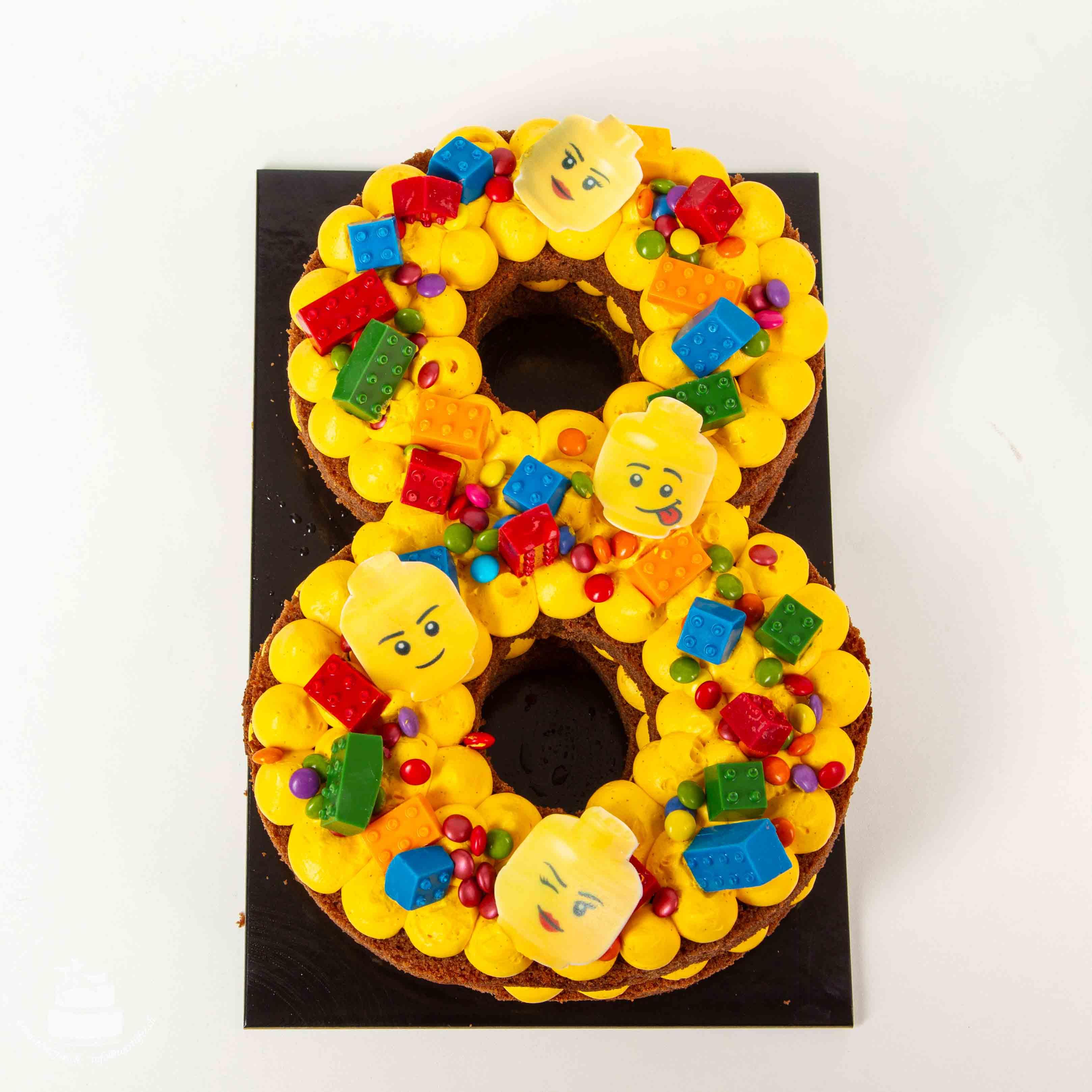 Lego - Number Cake Lego - Number Cake